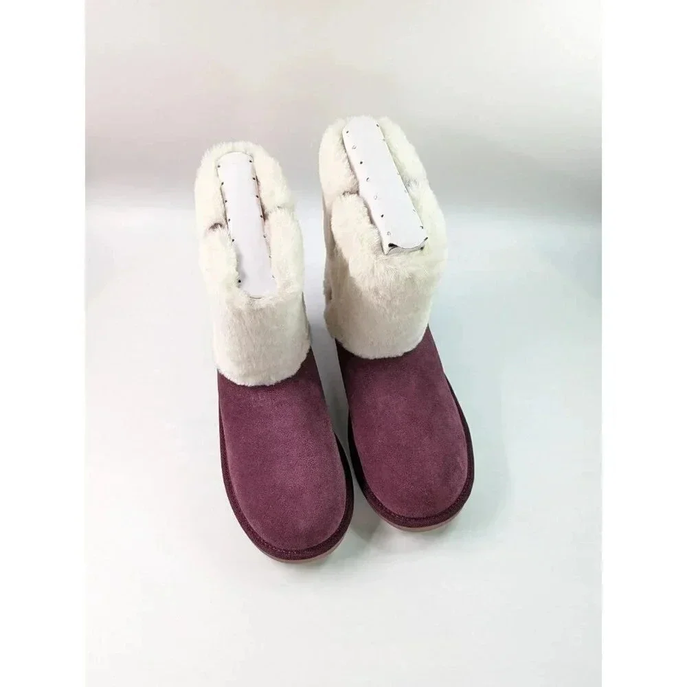 Koolaburra by UGG Big Kids Aubrei Short Boots Size EU 37 / 23.5 cm (MSRP $100)